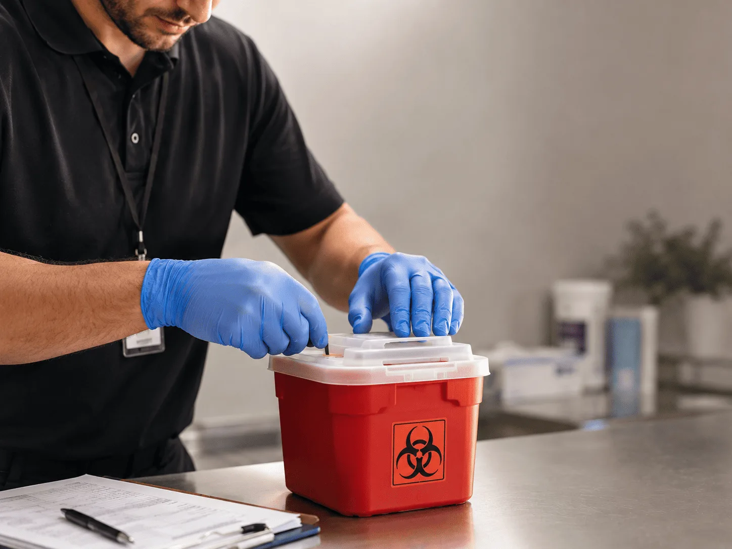 Why choose Sharps Waste Disposal in Clontarf, MN